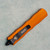 Microtech Dirac D/E Orange Tangerine Standard 225-1OT