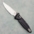 Microtech Socom Delta Ram-Lok Black Aluminum Handle Stonewash Standard 159RL-10