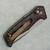 Benchmade Mini Auto Adamas Axis Lock Marbled Carbon Fiber Handle Drop Point Satin MagnaCut Blade 2730-03 (Pre-owned)