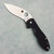 Spyderco Retract Liner Lock Black G10 Handle Satin Blade C276GP