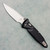 Microtech Socom Ram-Lok Black Frag Aluminum Handle Stonewash Standard 160RL-10FR