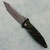 Microtech Socom Elite Manual T/E Woodlands Green Handle Apocalyptic Full Serrated 161-12APWL