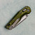 Microtech MSI Mini RAM-LOK Frag OD Green Aluminum Handle Apocalyptic Standard 210M-10APFROD