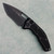 Heretic Knives Medusa Auto Recurve Tanto Secret Cel Shading w/ Black Grip Tape Inlays H012-CS-SC