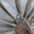 G&G Hawk Talon Hawk Lock w/Toggle Detent Titanium Handle w/ Forest Eye Fat Carbon Inlays Stonewash Blade