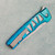 MachineWise Sonora Button Lock Flipper Teal Fade Skeletonized Titanium Integral Handle Titanium Bolster Lightwash S90V Blade