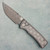 Chaves Pro-Tech T/E Redencion Spiral Stipple Pattern 17-4 Stainless Steel Handles Damascus Blade
