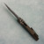 Hypercut Manufacturing Dharma Auto Bronze Titanium Handle w/ Shipwreck Camo Carbon Inlays 2-Tone Blade