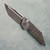 Hypercut Manufacturing Dharma Auto Titanium Handle w/ World Breaker Camo Carbon Inlays 2-Tone Blade