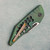 Hypercut Manufacturing Dharma Auto Green/Bronze Titanium Honeycomb Handle 2-Tone Blade