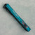 Heretic Knives Colossus D/E Turquoise Cel Shading Carbon Fiber Inlay H041-CS-TQ