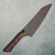 Microtech Chef Knife Livewire Carbon Fiber Handle w/ Bronze Bolster DLC Standard Blade 3000B-1DLCLWCFS