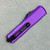 Microtech UTX-85 Gen IV D/E Purple Double Full Serrated Blade 12324-D3PU