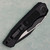 Heretic Knives Wraith V4 Auto Clip Point Black Handle w/ Black Grip Tape Inlays Two-Tone Tactical Blade H000-10A-T