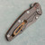 Hinderer Knives Eklipse Slicer Tri-Way Orange G10/Titanium Handle Working Finish S45VN Blade (Pre-owned)