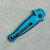 Kershaw Launch 12 Auto Diskin Design Teal Handle w/ Carbon Fiber Inlay Black Blade 7125TEALBLK