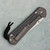 Chris Reeve Large Sebenza 31 Titanium Frame Lock Folder Black Canvas Micarta Inlay CPM-MagnaCut Tanto Blade L31-1228