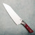 Microtech Chef Knife Merlot G10 Handle w/ Bead Blast Bolster Stonewash Standard Blade 3000B-10MR