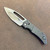 Heretic Knives Koschei Custom Crossbar Lock Carbon Fiber Handle Hand Ground High Polish M390 Blade Prototype