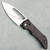 Heretic Knives Koschei Custom Crossbar Lock Carbon Fiber Handle Hand Ground High Polish M390 Blade Prototype