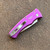 Pro-Tech Duke 2 Auto Purple Aluminum Handles Satin MagnaCut Blade Pearl Button BST26.DUKE.1