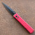 Pro-Tech Godfather Solid Red Handle DLC Blade 921-LTDRED