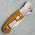 Lucas Emerson Custom MX-100 Liner Lock Butterscotch Micarta Handle Satin Blade