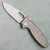 Demko Shark-A-Tac Shark Lock Titanium Handle Stonewash CPM-MagnaCut Blade Stand-Off Only