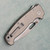 Demko MG AD20 XXX Clip Point Shark Lock Titanium Handle Stonewash 3V Blade