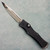 Marfione Custom Halo IV S/E Black Alloy Handle Cracked Ice Blade