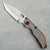 North Mountain Blade BBNM Frame Lock Titanium Handles SLD-Magic Tanto Blade 2522-TI