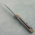 North Mountain Blade Chop 2 Button Lock Crystalized Titanium Ice Grid Silver Handles SLD-Magic Blade 2406-ICE-G-SL