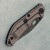 North Mountain Blade BBNM Custom Frame Lock ZircuTi/Titanium Handles Vegas Forge Damascus Bowie Blade