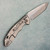 Hinderer Knives XM-18 3.5" Gen III Non-Flipper Spanto OD Green G10 Stonewash Titanium Handle Stonewash CTS-XHP Blade (Pre-owned)