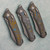 G&G Hawk Talon Hawk Lock w/Toggle Detent Titanium Handle w/ Gulf Camo Carbon Inlays Stonewash Blade