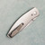 Three Rivers Manufacturing TRM Neutron 2 Liner Lock 3D Pinstripe Titanium Handles Stonewashed MagnaCut Blade