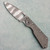 Strider Knives SMF CC Titanium Handle Tiger Stripe CPM-20CV Blade