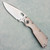 Strider Knives SMF CC Titanium Handle Stonewash CPM-20CV Blade