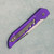 Dalton Super Slim Lite Auto Purple Handle Satin Blade