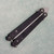 Dalton Balisong Wings Black Handle Bead Blast Blade