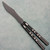 Poikilo Blade PM 3 Standard 2 Balisong 2-Tone Dark Stonewash Titanium Handle Dark Stonewashed M390 Blade