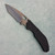 North Mountain Blade Dwyer BBNM Frame Lock Frag DLC Titanium Handles DLC 3V Tanto Blade Shadow Edition 2522-DT