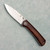 North Mountain Blade New Ultra Liner Lock Desert Ironwood Handles ZDP-189 Damascus Blade 2528-WD
