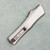 Marfione Custom Combat Troodon LT Satin and Stipple Finish Stainless Steel Handle Flamed Titanium Accent Mirror Polished Hellhound Tanto Blade