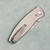 Three Rivers Manufacturing TRM Neutron 2 Liner Lock Frag Titanium Flat Handles Stonewashed MagnaCut Blade