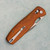 CJRB Prado Crossbar Lock Rosewood Handles Satin Clip Point Blade J1936-WD (Pre-owned)