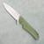 Kershaw Skyline Liner Lock Flipper Jade G-10 Stonewash 20CV Blade 1760NG10 (Pre-owned)