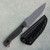 Toor Knives Krypteia S Fixed Blade Black G10 Handle Phantom Grey M4 Blade (Salesman Sample)