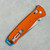 Benchmade Bailout Axis Lock Orange Aluminum Handle Satin 3V Blade SHOT Show 2023 Limited Edition 537-2301 (Pre-owned)