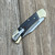 Buck 112 Slim Ranger Heritage Elite Folding Lockback Ebony Wood Handles Satin MagnaCut Blade Brass Bolsters 14260